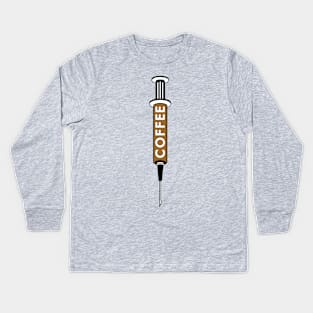 Inject Coffee Kids Long Sleeve T-Shirt